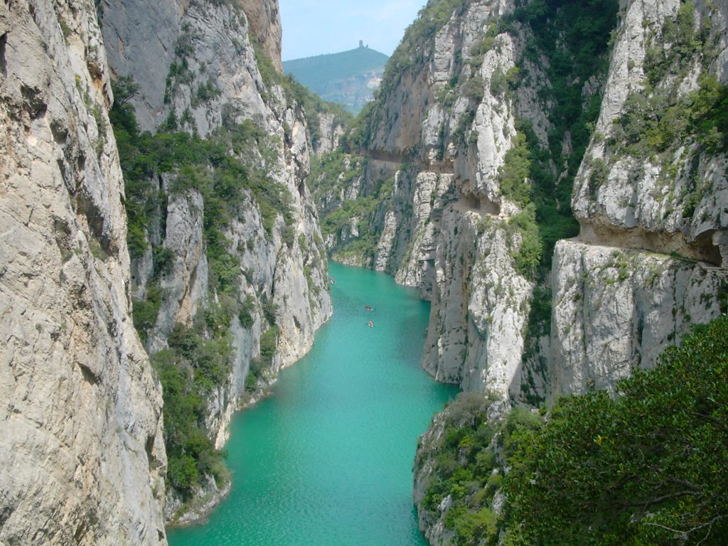 El desfiladero de Mont-Rebei: lugar para el turismo activo