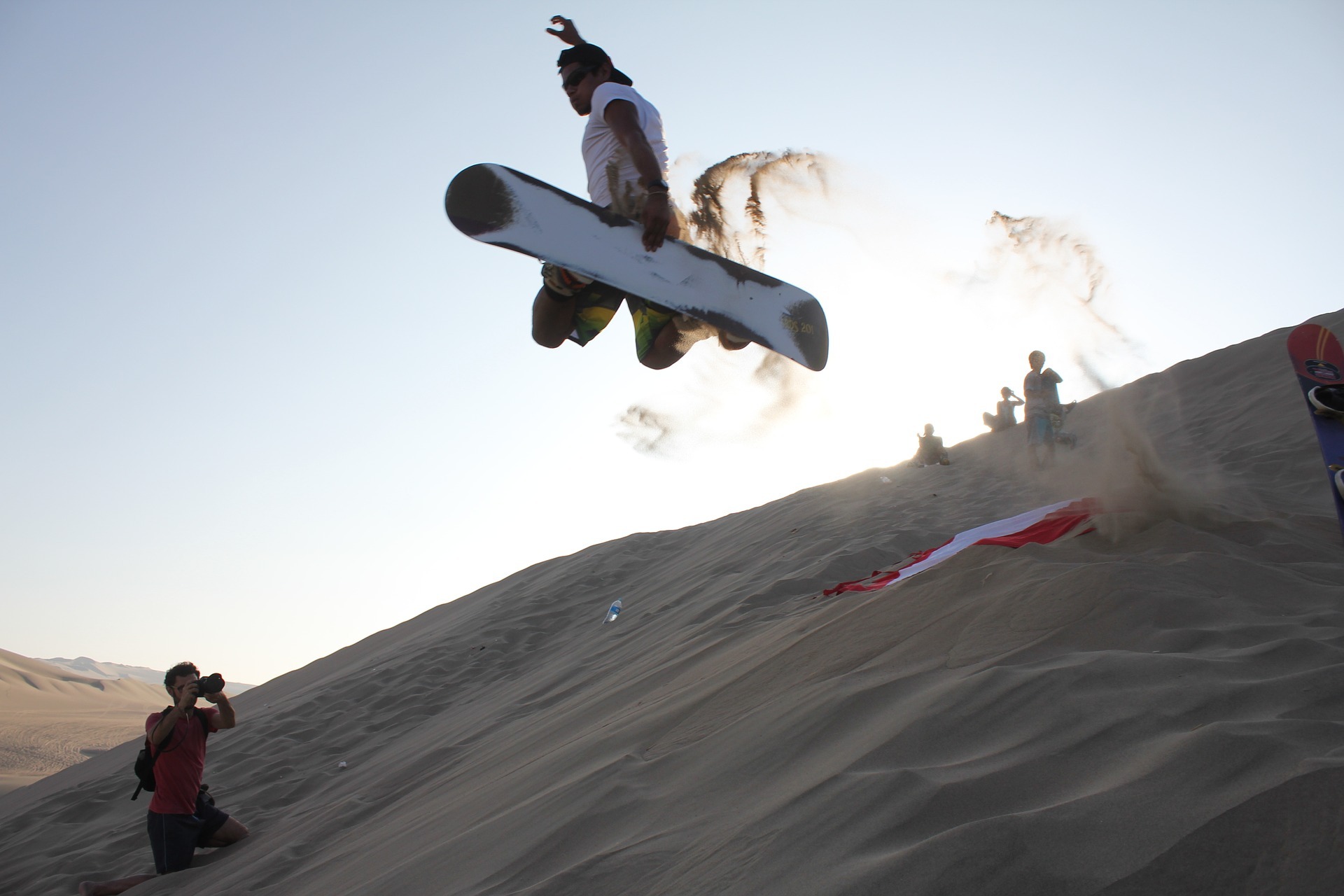 El sandboarding el famoso snowboard de las dunas