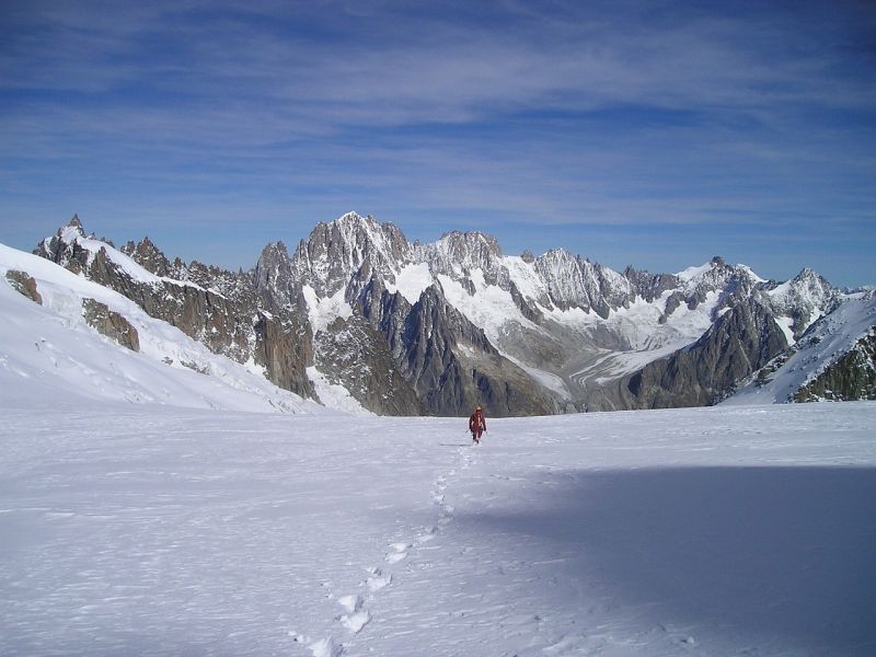 Ascensión en Chamonix, Mont Blanc