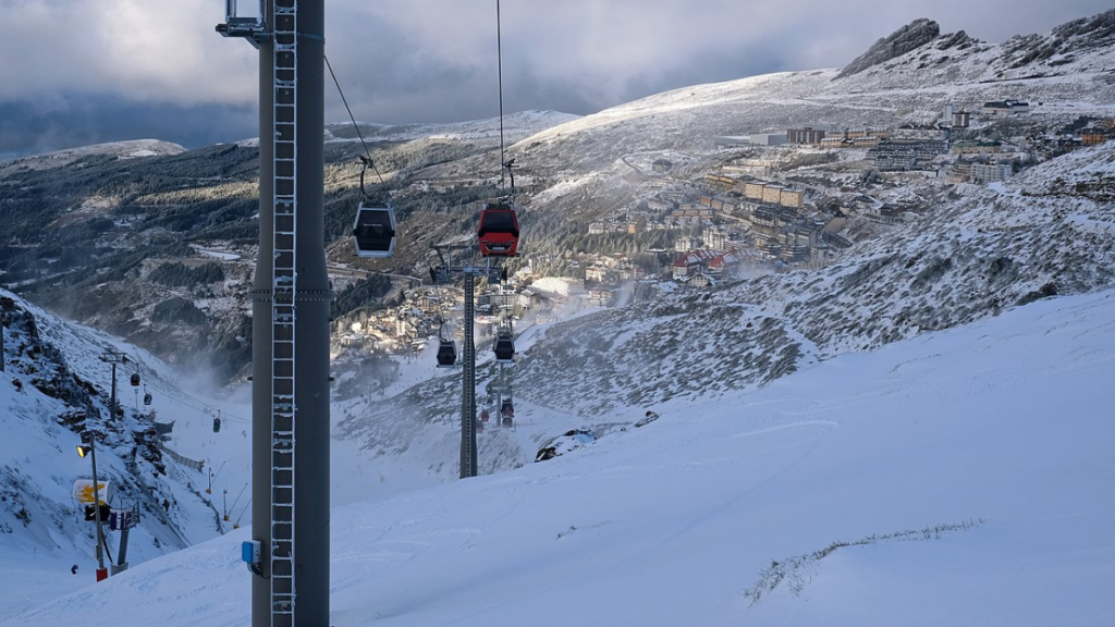 Estación de esquí de Pradollano en Sierra Nevada